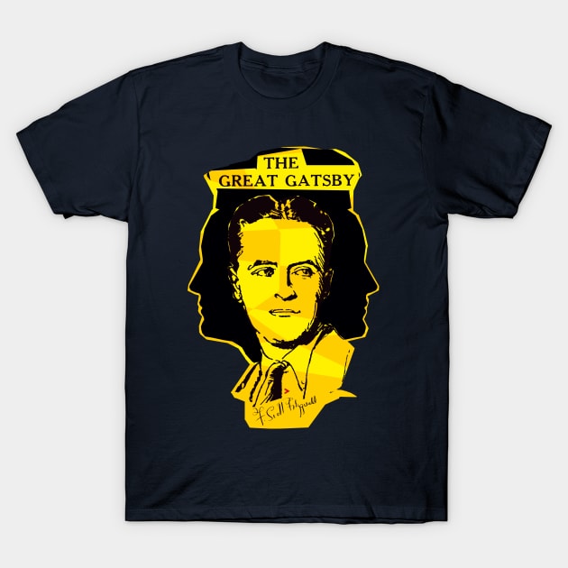 F. Scott Fitzgerald T-Shirt by Exile Kings 